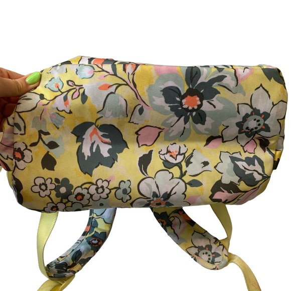 Vera Bradley ReActive Grand Backpack Sunny Garden Backpack Yellow Floral main image 5